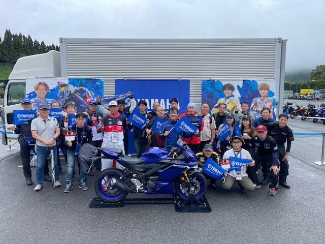 9月14日スーパーバイクレースの応援に行ってきました(^^)/